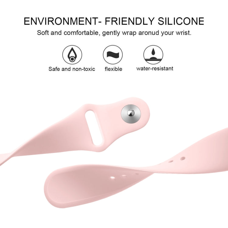 For Fitbit Versa 2 / Fitbit Versa / Fitbit Versa Lite Solid Color Silicone Replacement Strap Watchband