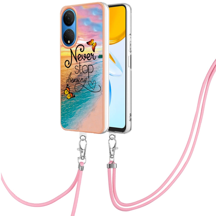 Electroplating IMD TPU Phone Case with Lanyard