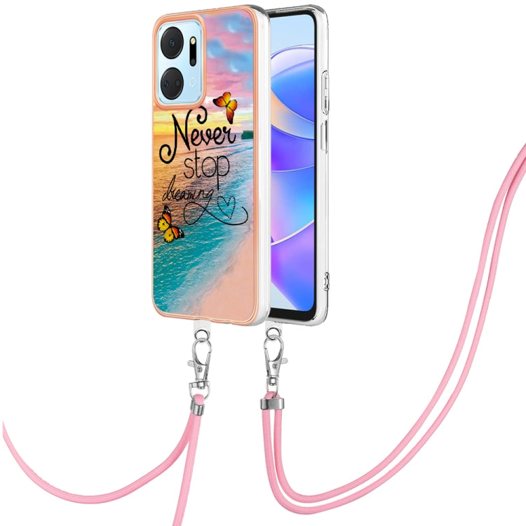 Electroplating IMD TPU Phone Case with Lanyard