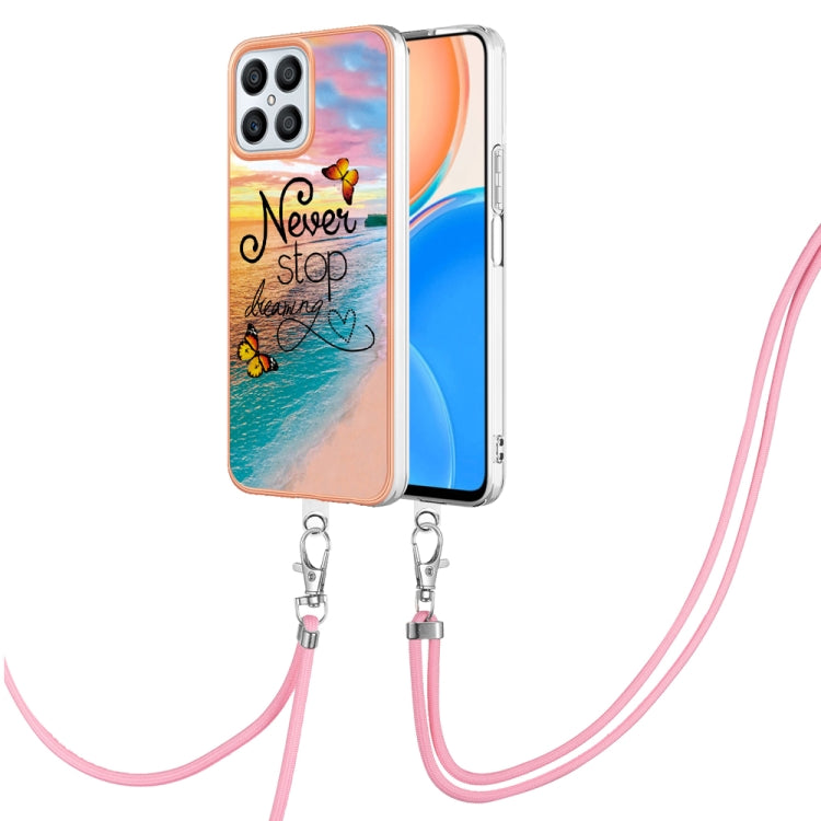 Electroplating IMD TPU Phone Case with Lanyard