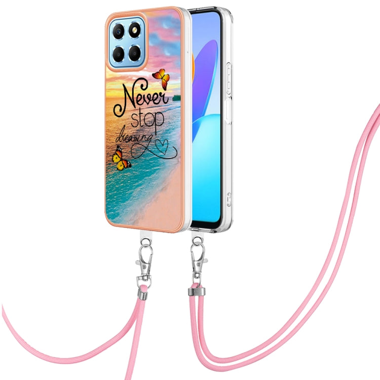 Electroplating IMD TPU Phone Case with Lanyard
