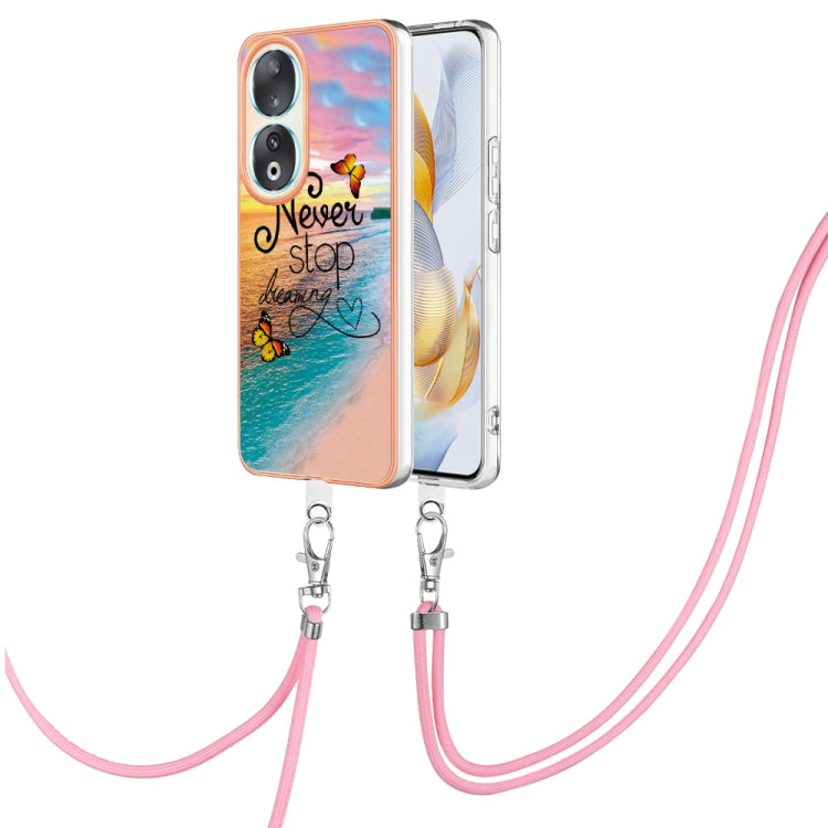Electroplating IMD TPU Phone Case with Lanyard