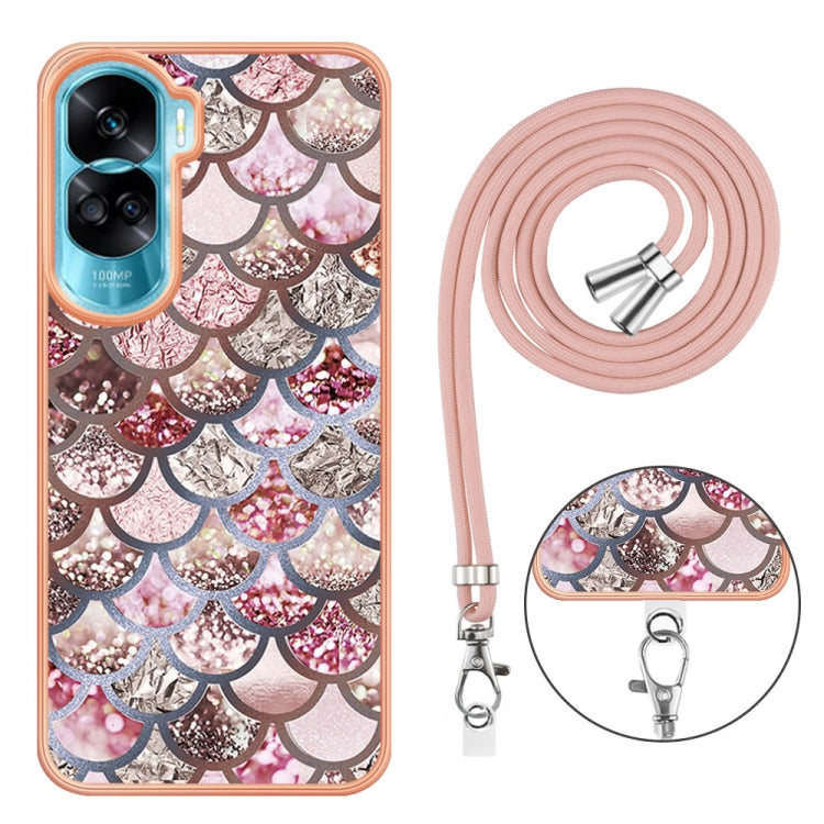 Electroplating IMD TPU Phone Case with Lanyard