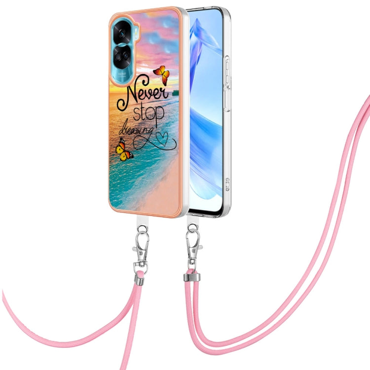 Electroplating IMD TPU Phone Case with Lanyard