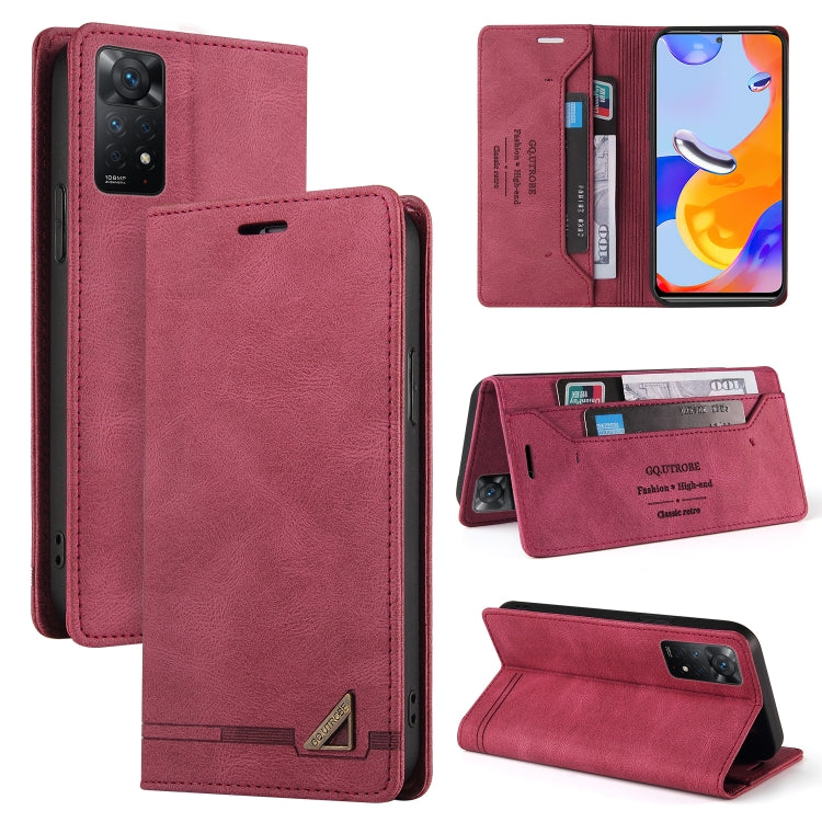 Skin Feel Anti-theft Brush Horizontal Flip Leather Case with Holder