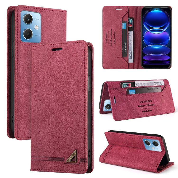Skin Feel Anti-theft Brush Horizontal Flip Leather Case with Holder