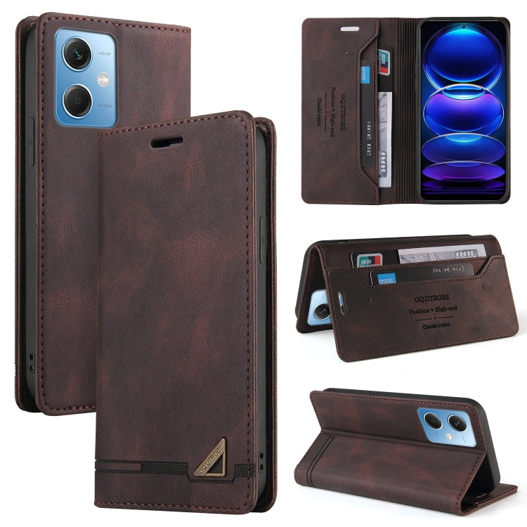 Skin Feel Anti-theft Brush Horizontal Flip Leather Case with Holder