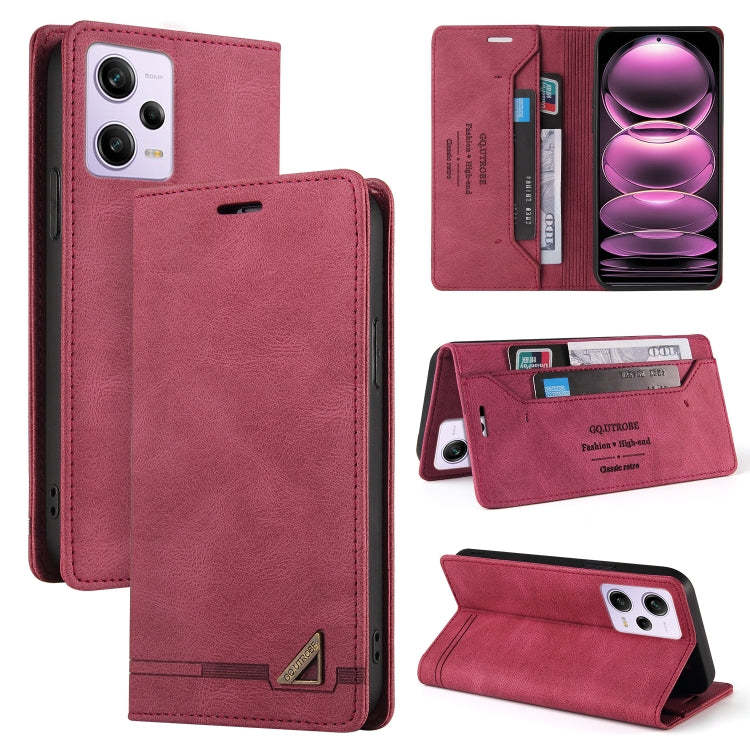 Skin Feel Anti-theft Brush Horizontal Flip Leather Case with Holder