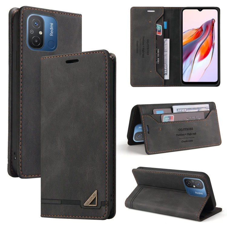 Skin Feel Anti-theft Brush Horizontal Flip Leather Case with Holder