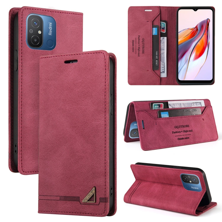 Skin Feel Anti-theft Brush Horizontal Flip Leather Case with Holder