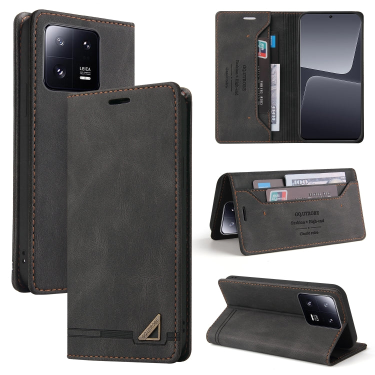 Skin Feel Anti-theft Brush Horizontal Flip Leather Case with Holder