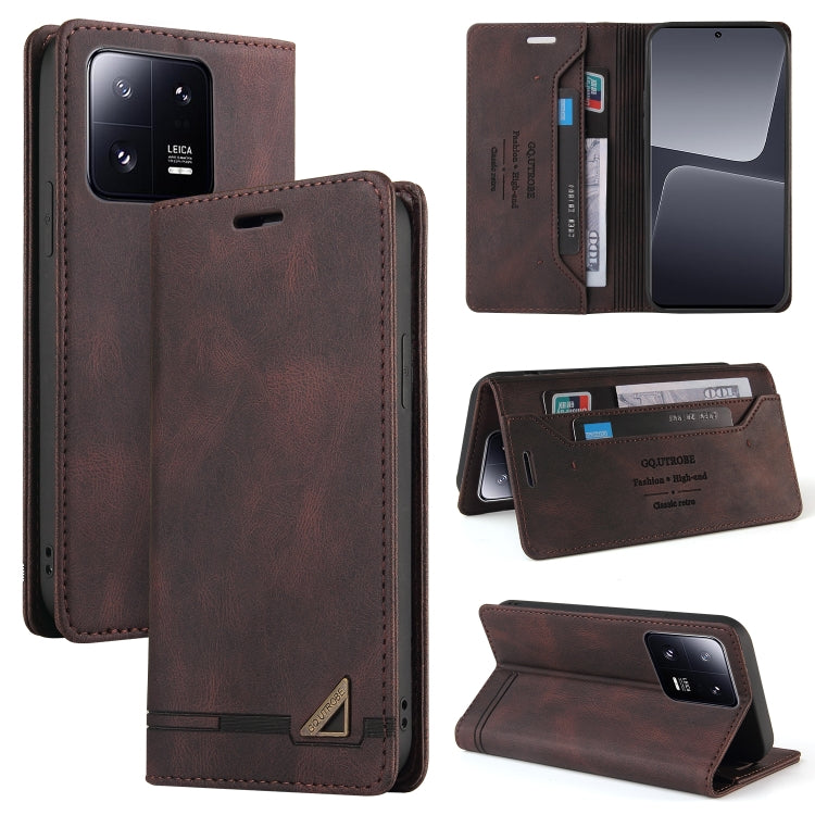 Skin Feel Anti-theft Brush Horizontal Flip Leather Case with Holder