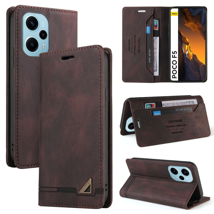Skin Feel Anti-theft Brush Horizontal Flip Leather Case with Holder