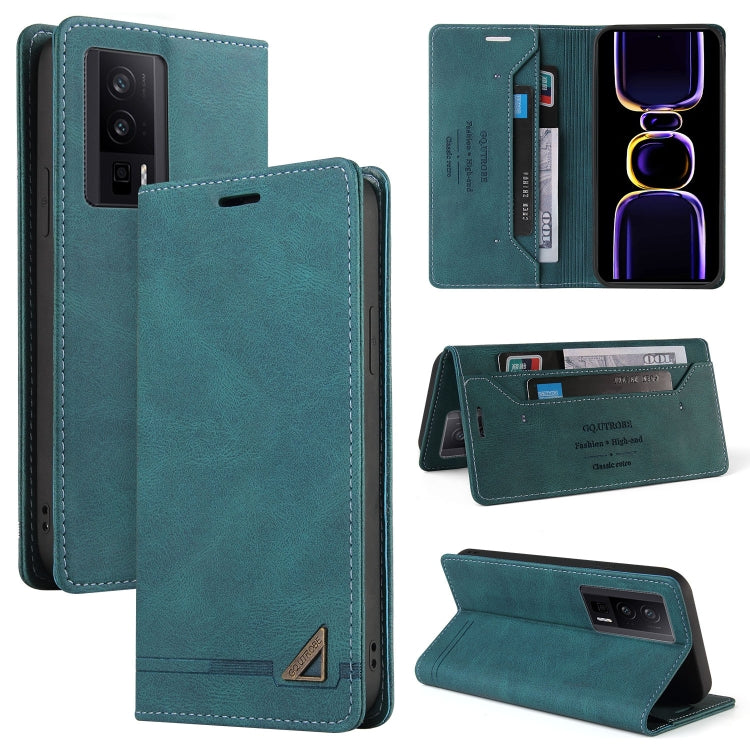 Skin Feel Anti-theft Brush Horizontal Flip Leather Case with Holder