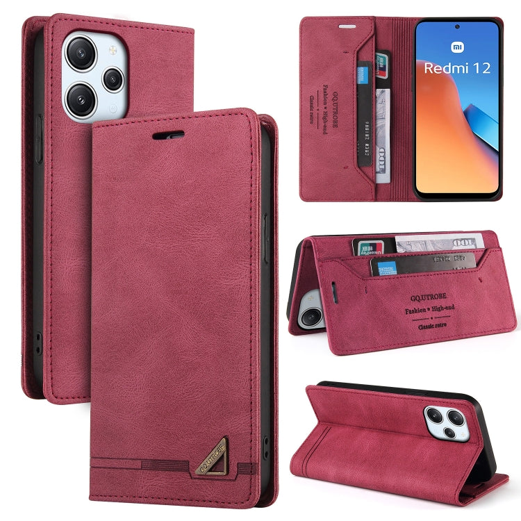 Skin Feel Anti-theft Brush Horizontal Flip Leather Case with Holder