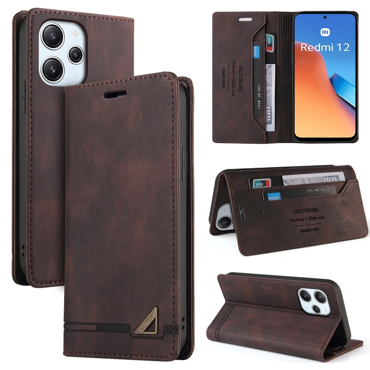 Skin Feel Anti-theft Brush Horizontal Flip Leather Case with Holder