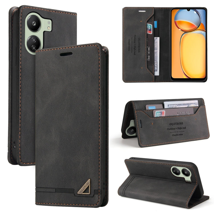 Skin Feel Anti-theft Brush Horizontal Flip Leather Case with Holder