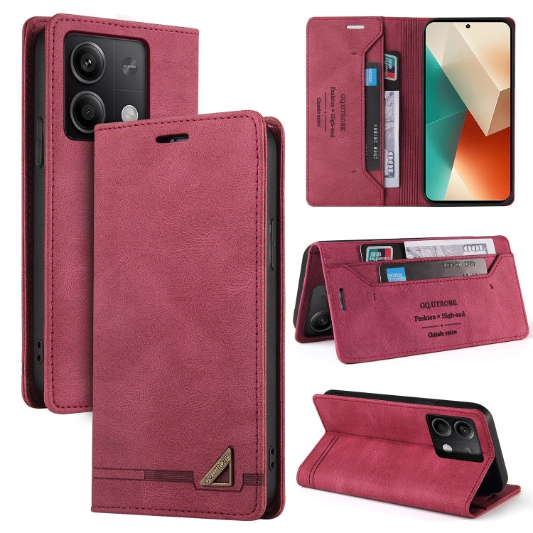Skin Feel Anti-theft Brush Horizontal Flip Leather Case with Holder