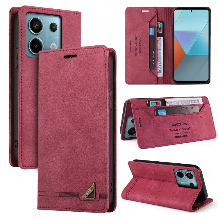 Skin Feel Anti-theft Brush Horizontal Flip Leather Case with Holder