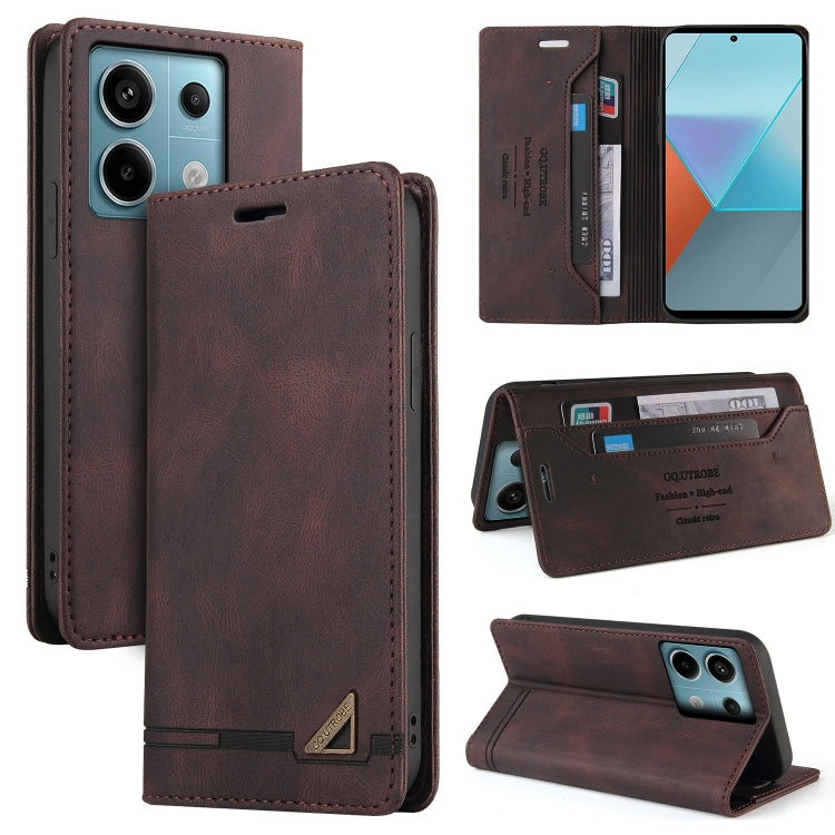 Skin Feel Anti-theft Brush Horizontal Flip Leather Case with Holder