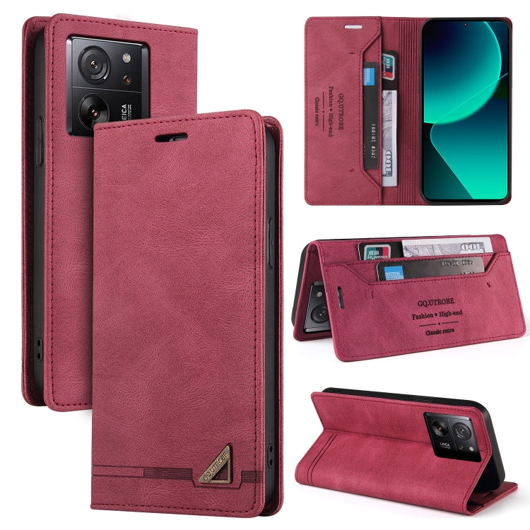 Skin Feel Anti-theft Brush Horizontal Flip Leather Case with Holder