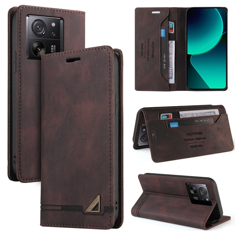 Skin Feel Anti-theft Brush Horizontal Flip Leather Case with Holder
