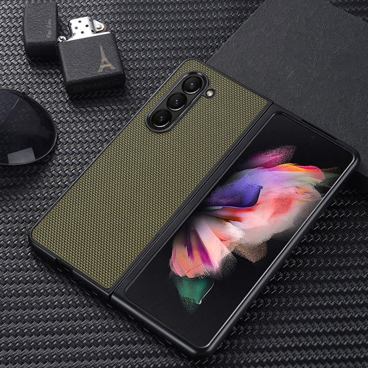 Nylon Cloth Texture Shockproof PC+TPU Phone Case