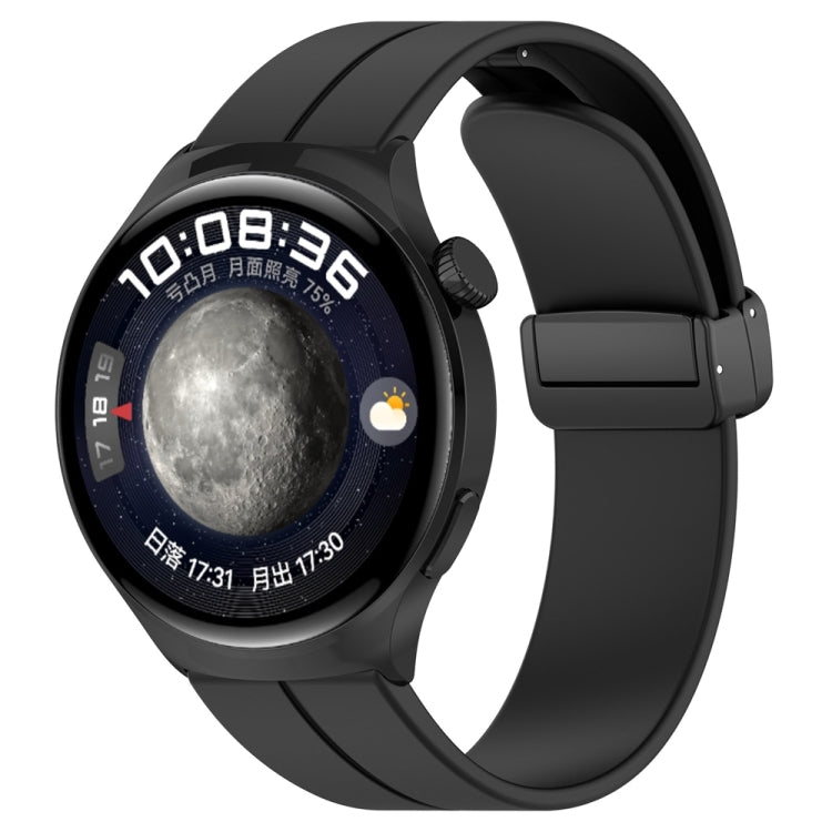 Folding Buckle Silicone Watch Band