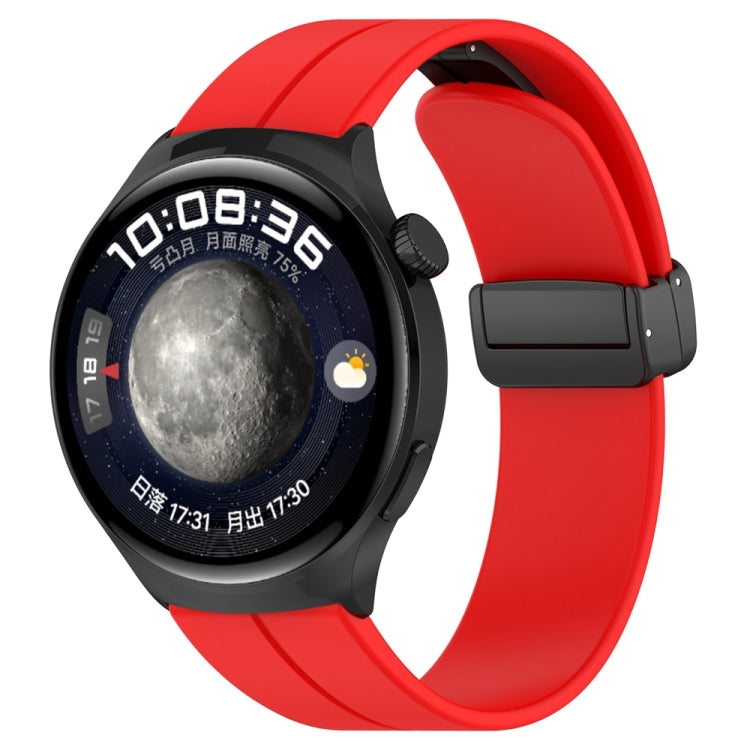 Folding Buckle Silicone Watch Band