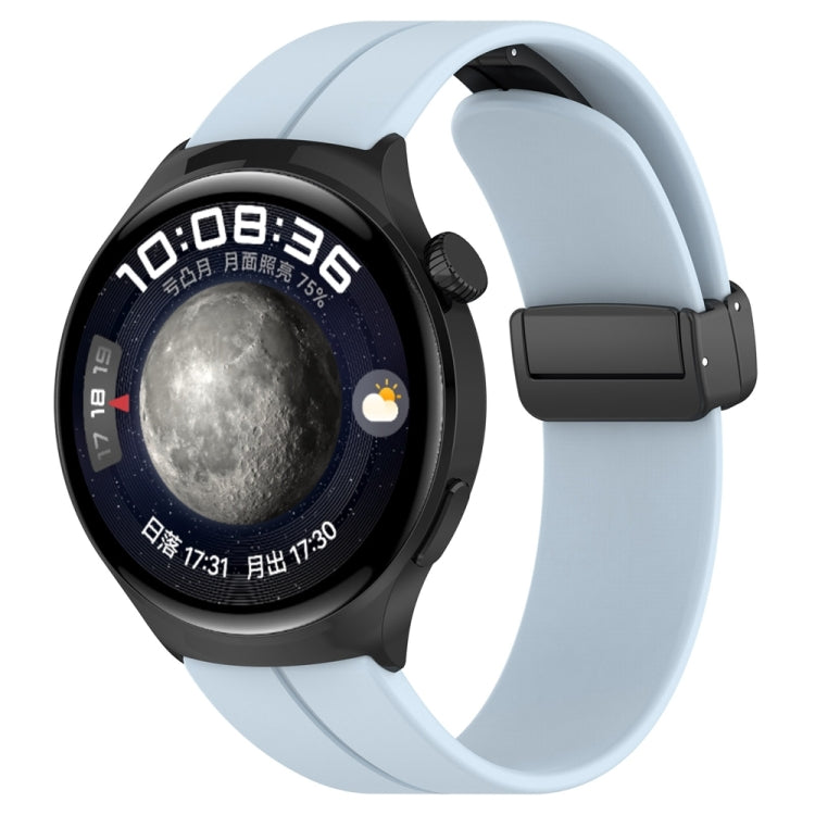 Folding Buckle Silicone Watch Band