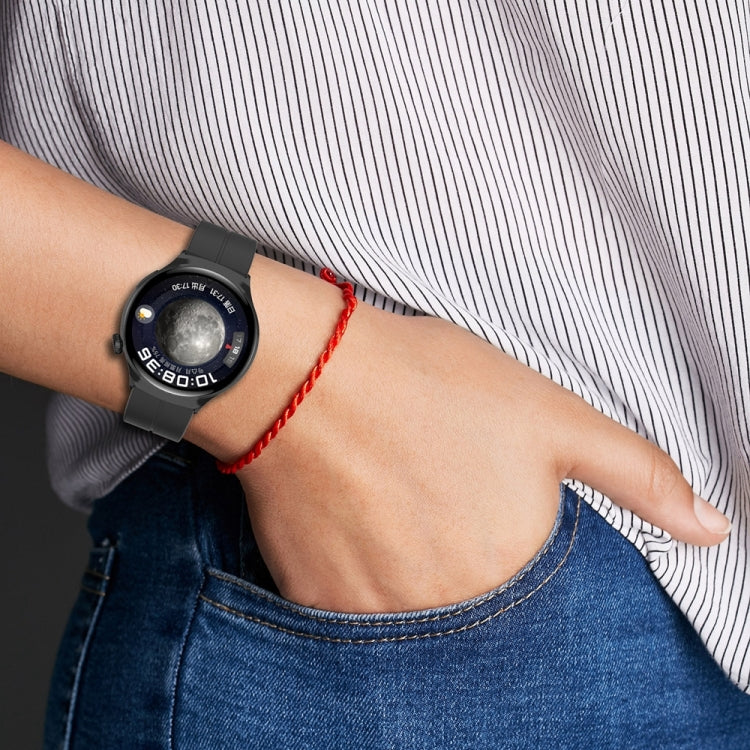 Folding Buckle Silicone Watch Band