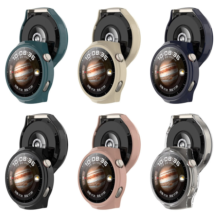 Half Coverage Hollowed Watch Protective Case + Hydrogel Film Set