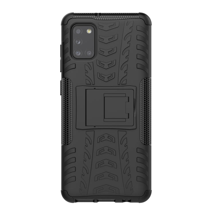 Tire Texture Shockproof TPU+PC Protective Case,with Holder