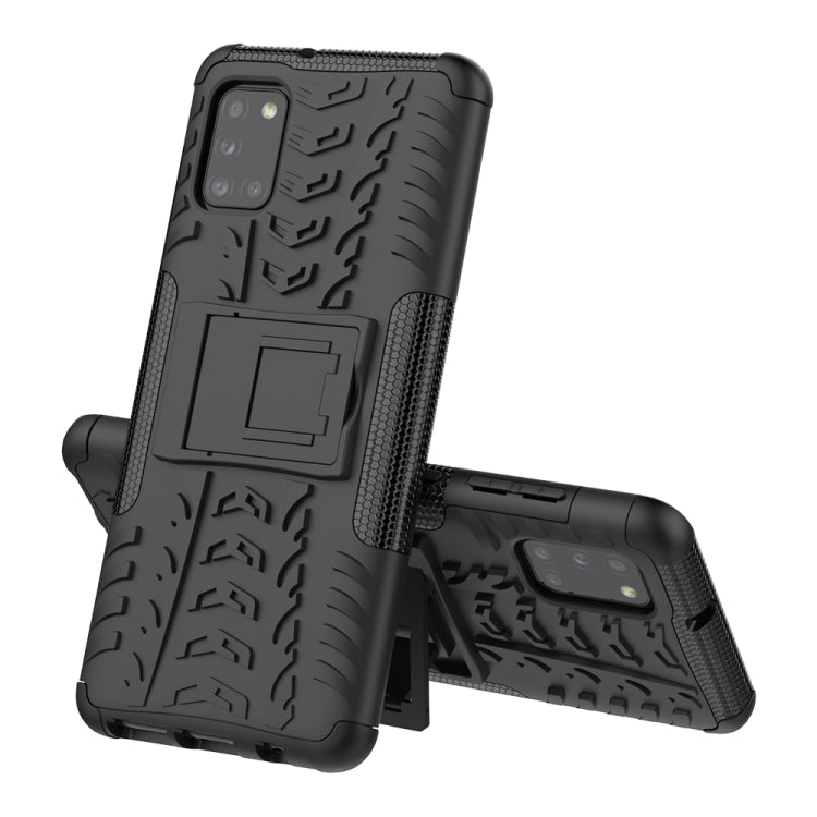 Tire Texture Shockproof TPU+PC Protective Case,with Holder