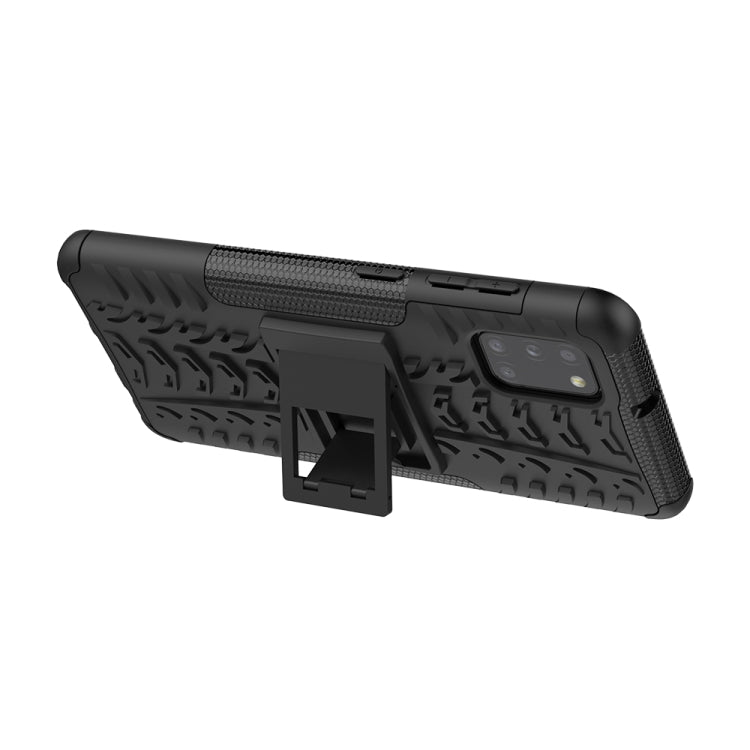 Tire Texture Shockproof TPU+PC Protective Case,with Holder