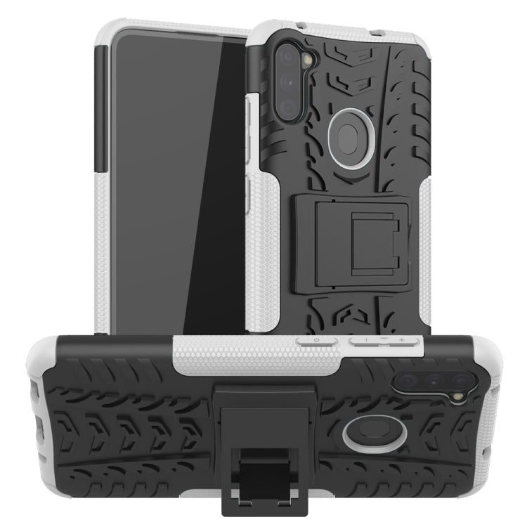 Tire Texture Shockproof TPU+PC Protective Case,with Holder