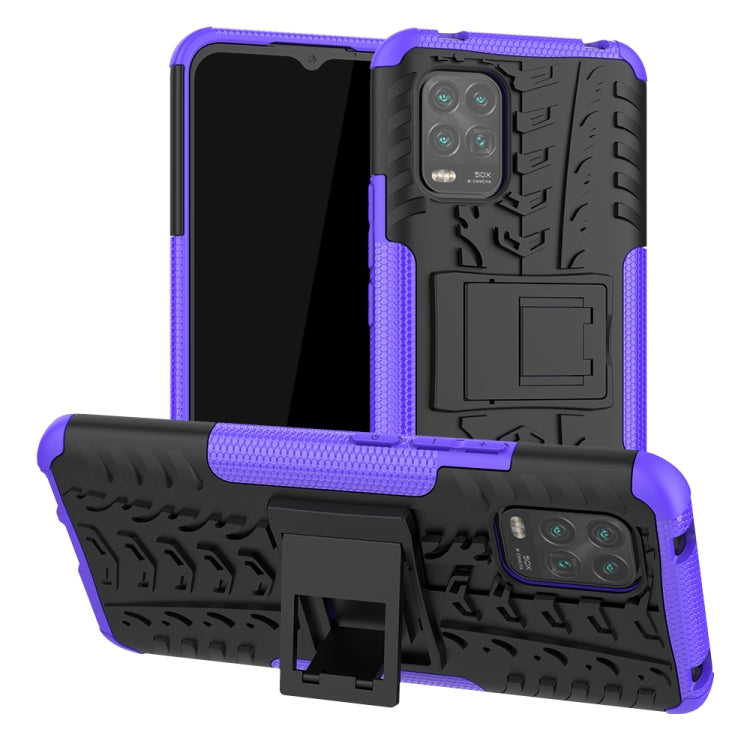 Tire Texture Shockproof TPU+PC Protective Case,with Holder