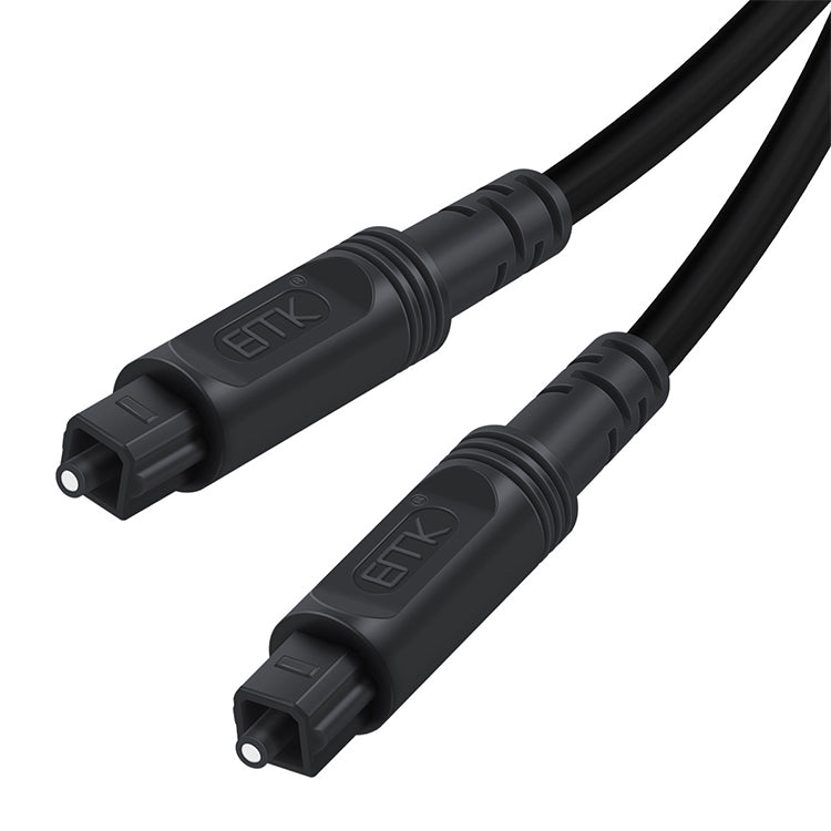 EMK Square Port to Square Port Digital Audio Speaker Optical Fiber Connecting Cable