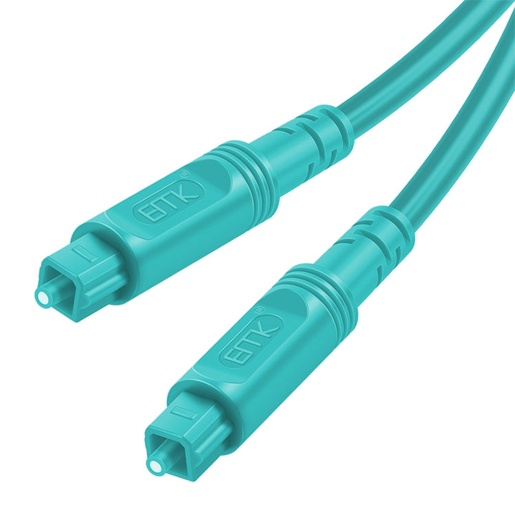 EMK Square Port to Square Port Digital Audio Speaker Optical Fiber Connecting Cable