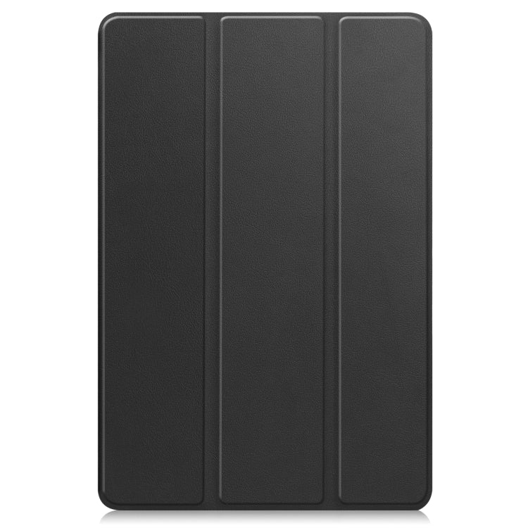Custer Pure Color 3-Fold Holder Leather Tablet Case