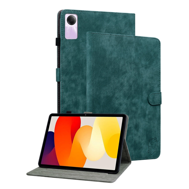 Tiger Pattern Flip Leather Tablet Case