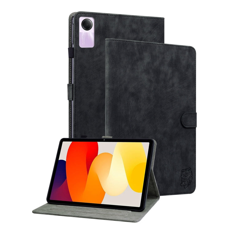 Tiger Pattern Flip Leather Tablet Case