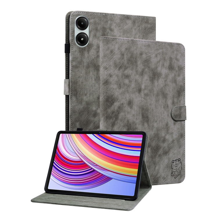 Tiger Pattern Flip Leather Tablet Case