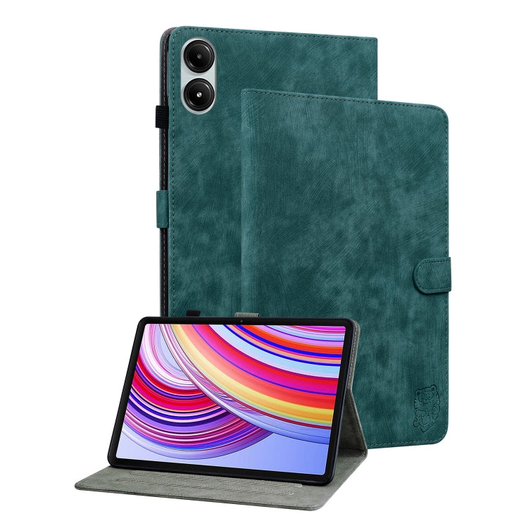 Tiger Pattern Flip Leather Tablet Case