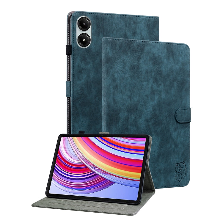 Tiger Pattern Flip Leather Tablet Case