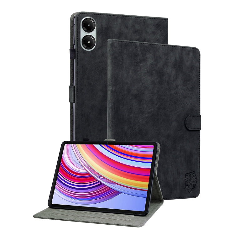 Tiger Pattern Flip Leather Tablet Case