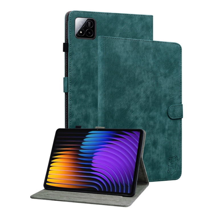 Tiger Pattern Flip Leather Tablet Case