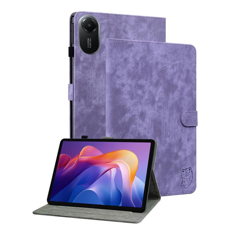 Tiger Pattern Flip Leather Tablet Case