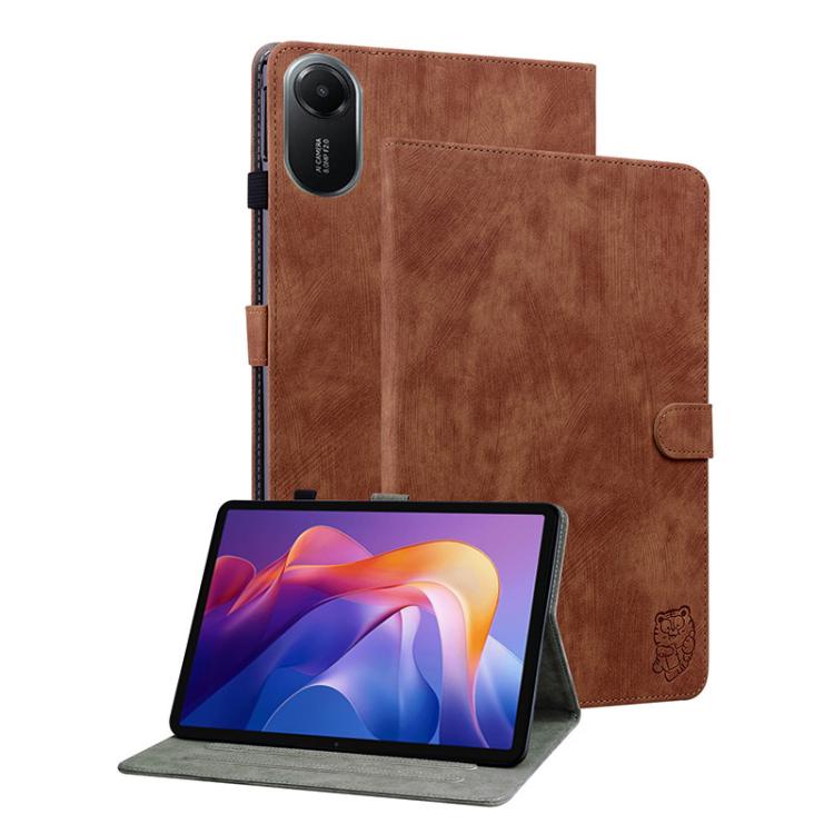 Tiger Pattern Flip Leather Tablet Case