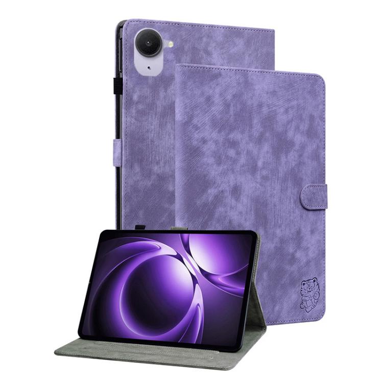 Tiger Pattern Flip Leather Tablet Case
